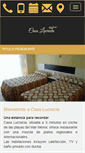 Mobile Screenshot of casalucrecia.com